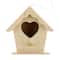 3.5&#x22; Wood Heart Birdhouse by Make Market&#xAE;